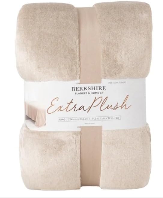 Couverture peluche "Extra Plush" - Taille King | 284x234 cm