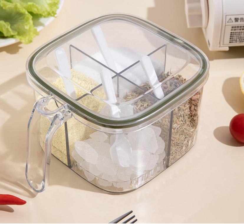 Boite à épices à 4 compartiment