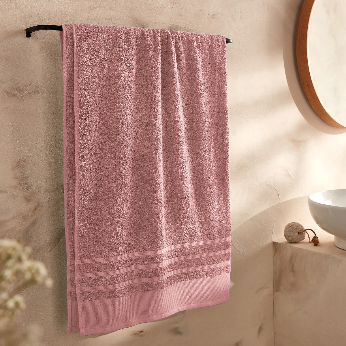 Serviette de bain éponge - 100% coton