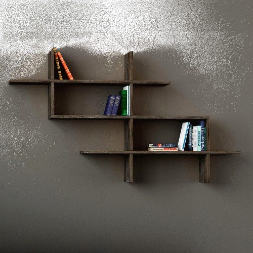 Étagère murale design "Cizgi"