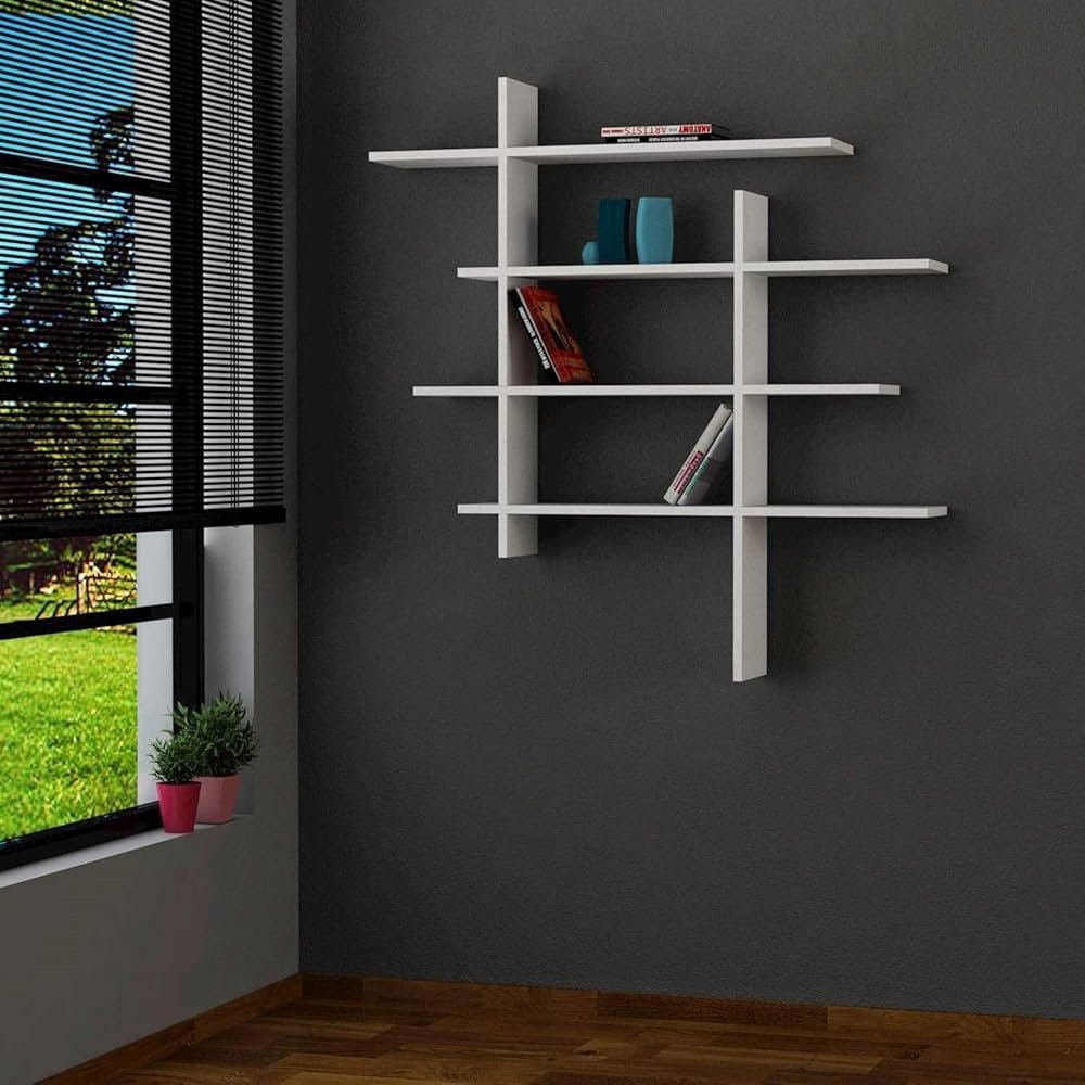 Étagère murale design "Cizgi"
