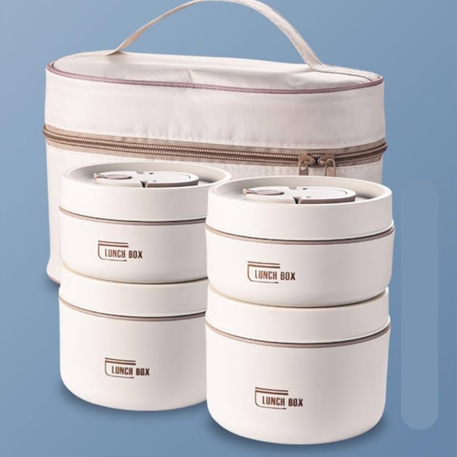 Bento box empilable inox & pochette isotherme