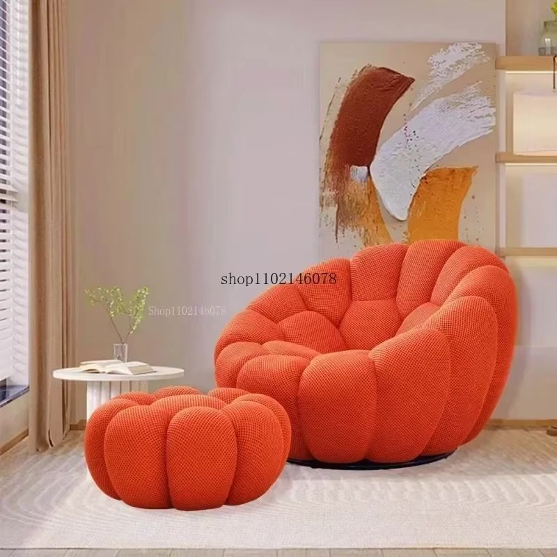 Pouf avec repose pied