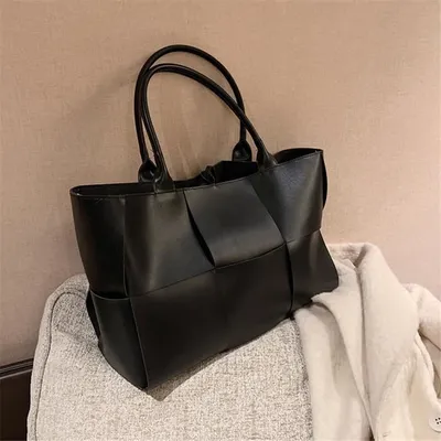 Sac à main Cabas Chic en Similicuir - Modèles Tressé, Grainé ou Croco