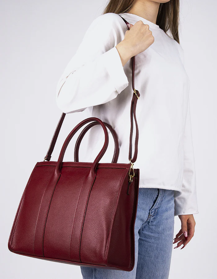 Sac à main Cabas Chic en Similicuir - Modèles Tressé, Grainé ou Croco