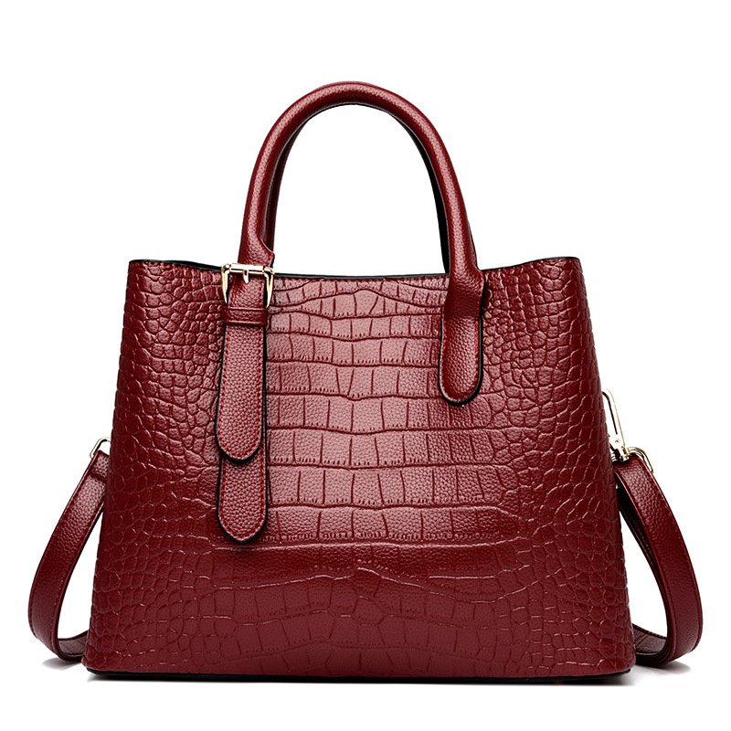 Sac à main Cabas Chic en Similicuir - Modèles Tressé, Grainé ou Croco