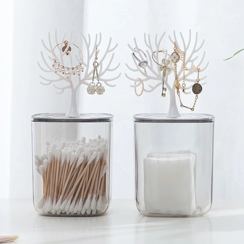 Boite de rangement pour coton tige