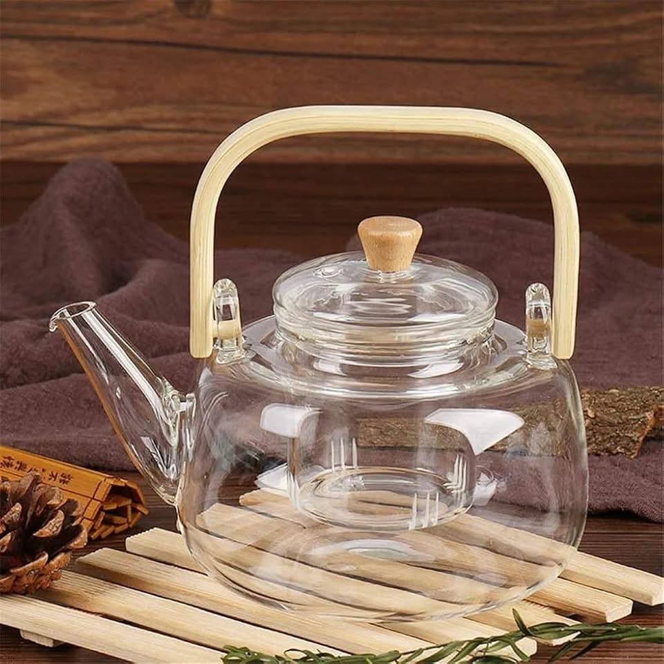 Théière en verre