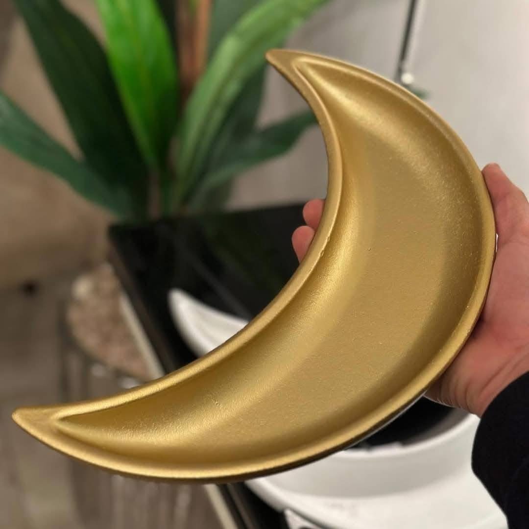 Présentoir en lune