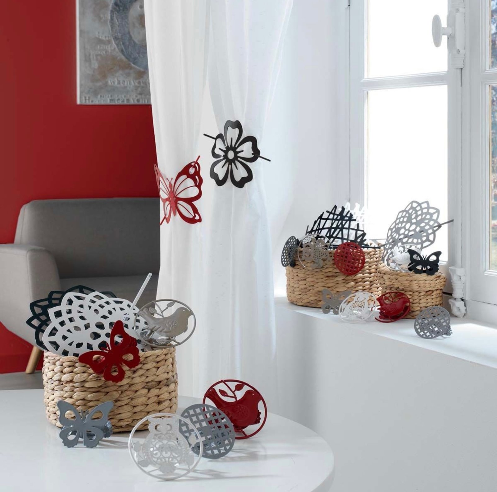 Embrasse rideau /embrasse broche