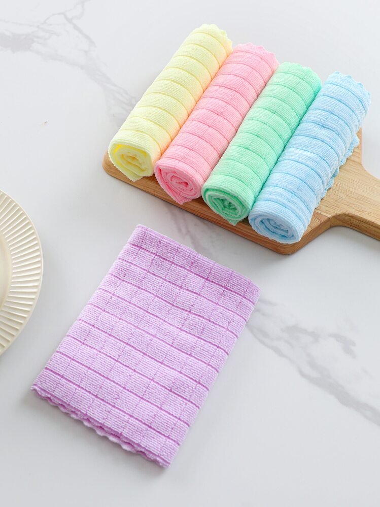 chiffons de nettoyage en microfibre.