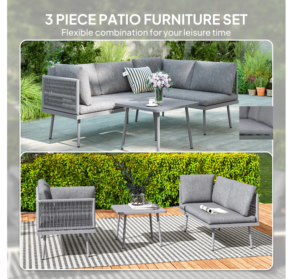 Fauteuil et table de jardin