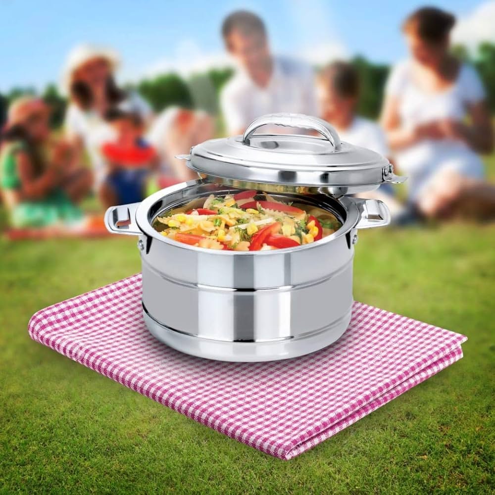 cocotte isolante en acier inoxydable