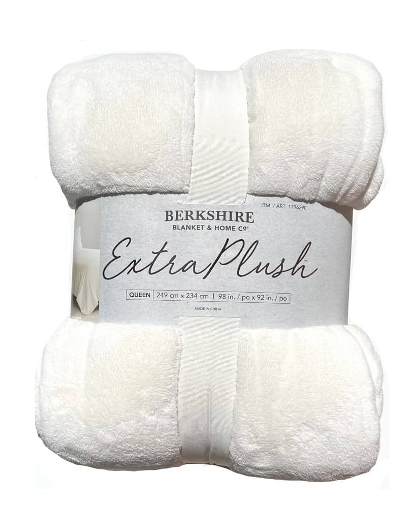 Couverture peluche "Extra Plush" - Taille Queen | 249x234 cm