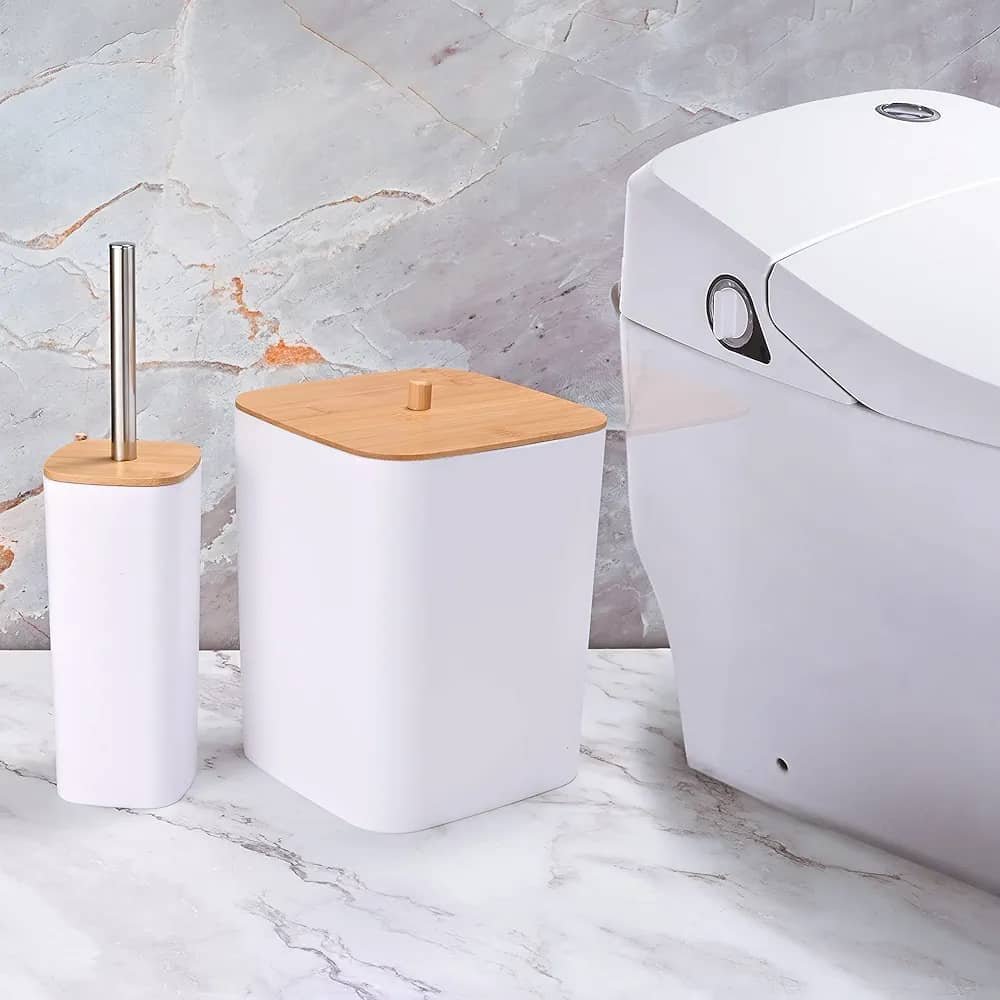 Set d'accessoires salle de bain - 6 pièces
