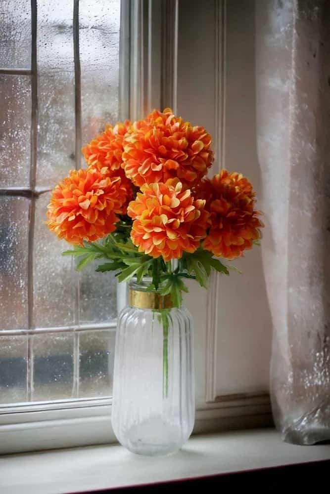 Bouquet de fleurs artificielles