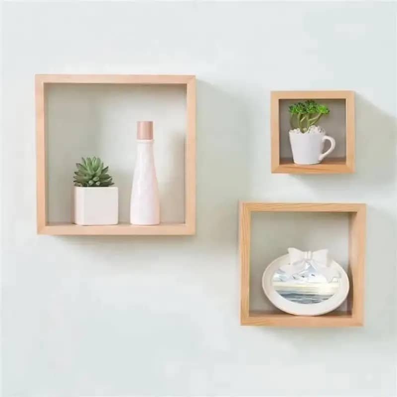 Étagère murale en cube