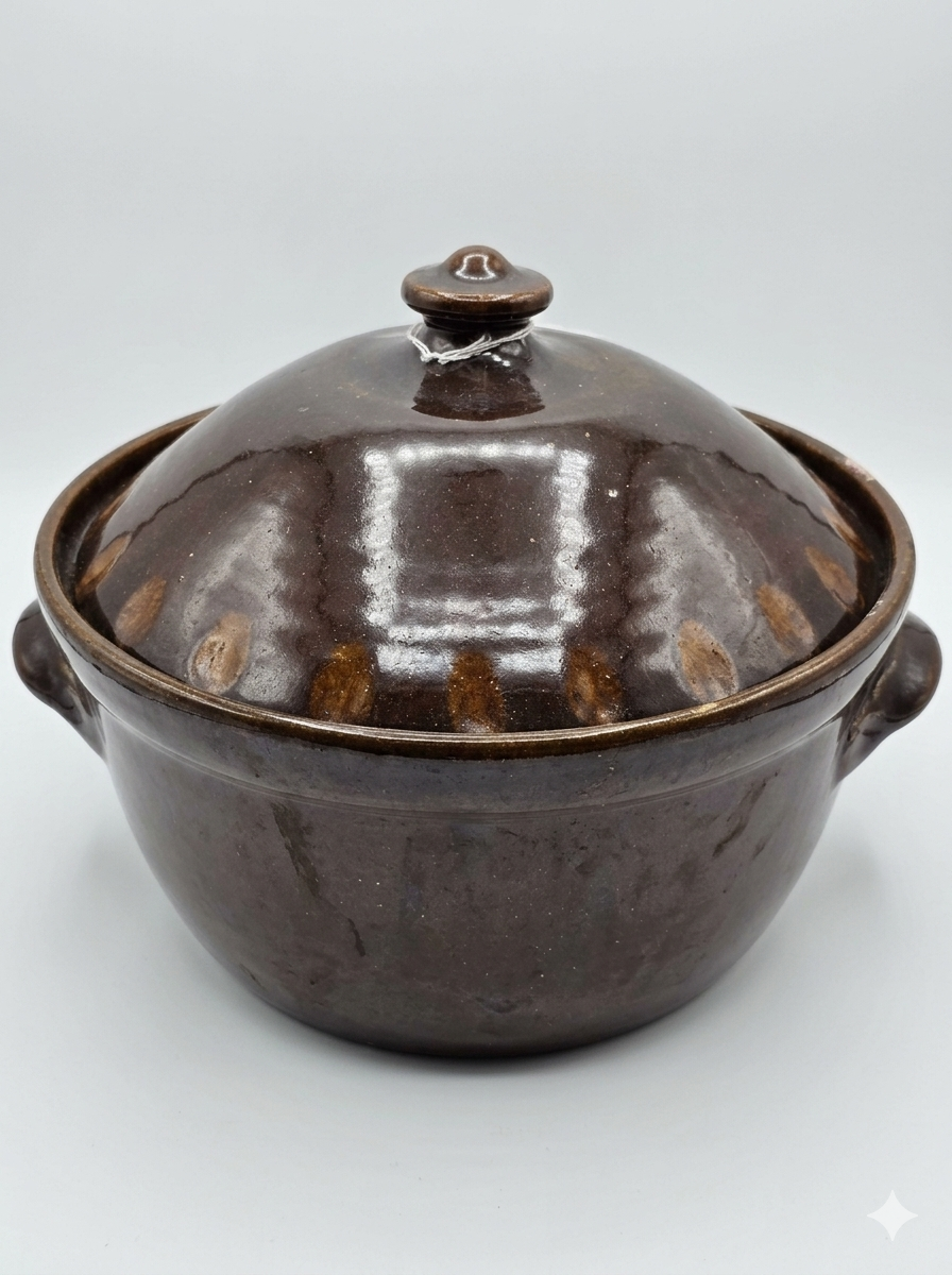 Cocotte en terre cuite — Avec couvercle | Cuisson mijotée